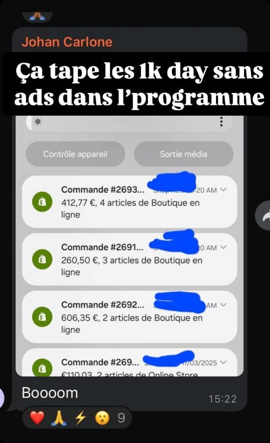Retour membre 25
