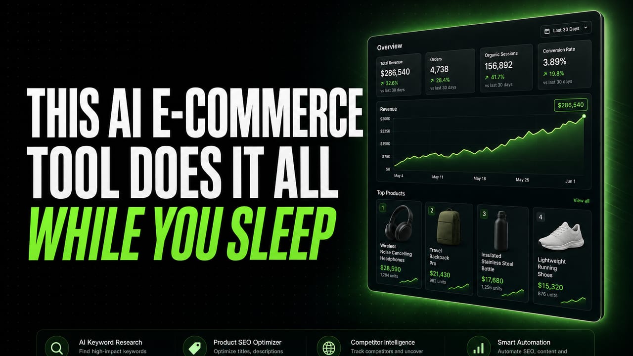 Esta herramienta de IA para e-commerce lo hace todo mientras duermes